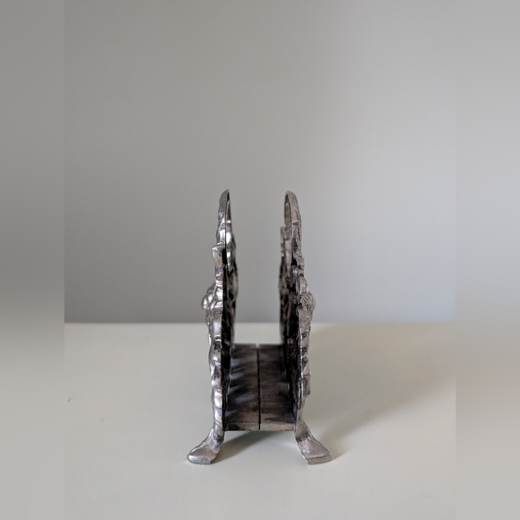 GODINGER | Vintage Silver Plated Napkin Holder - Picture 3 of 8